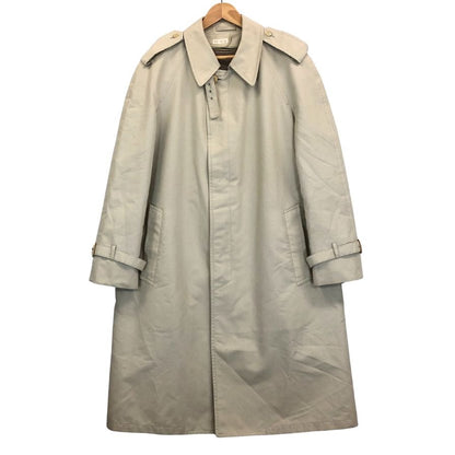美品◆ロンドンフォグ 70S バルカラーコート ベージュ メンズ サイズ38 LONDON FOG 【AFA8】