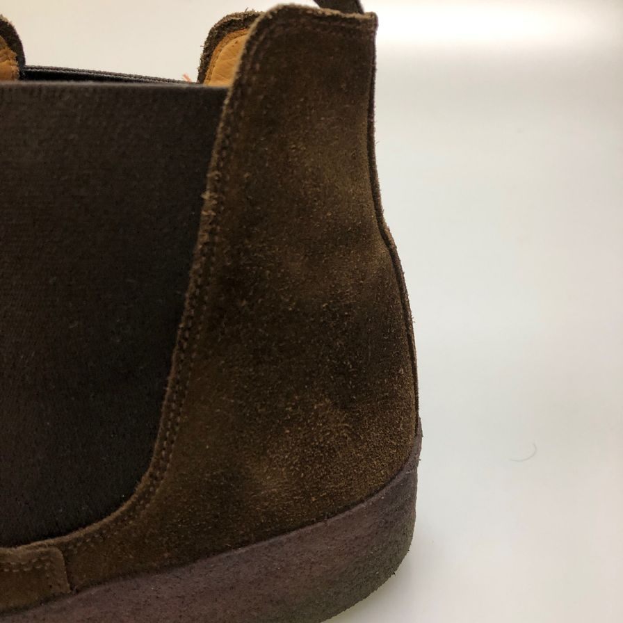 サンダース ブーツ Adam スエード サイドゴアブーツ メンズ ブラウン サイズ6.5 SANDERS 約25.5cm【AFD15】