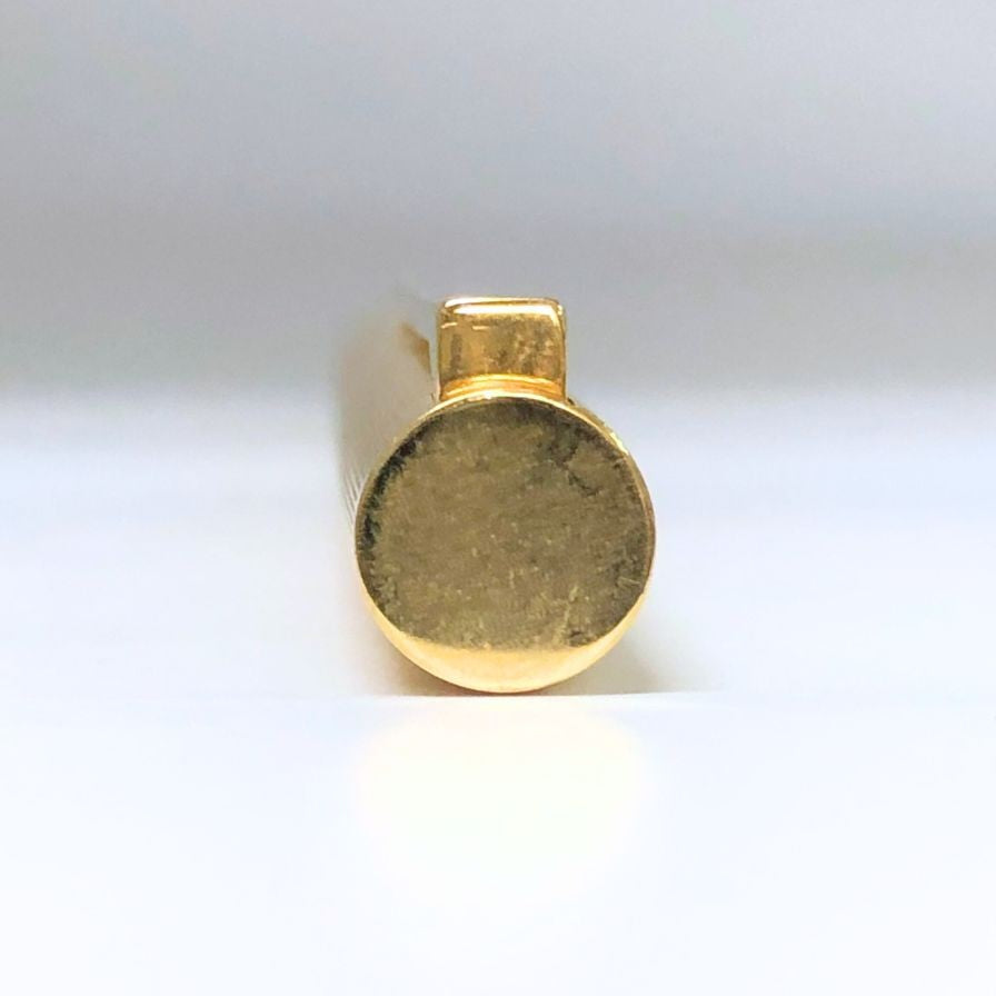 ダンヒル 万年筆 ジェムライン バーレイ ペン先14K ｄロゴ ゴールド Dunhill【AFI18-2】