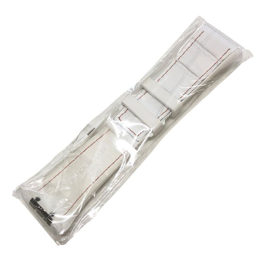 フランクミュラー ヴァンガード V45用 クロコ ラバーバンド メンズ ホワイト FRANCK MULLER【AFI7】