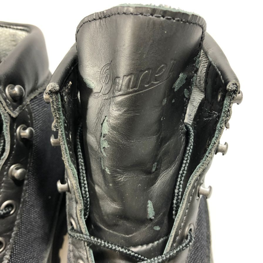 ダナー レザーブーツ ダナーライト 31400X ゴアテックス メンズ サイズ8 1/2 ブラック Danner 約26.5cm【AFD15-2】