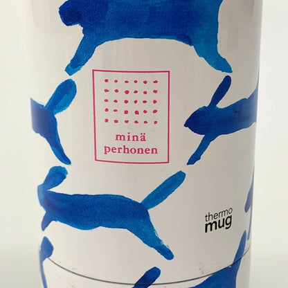 ミナペルホネン×サーモマグ アンブレラボトル ホワイト run run run ユニセックス mina perhonen×thermo mug【AFB56】【中古】