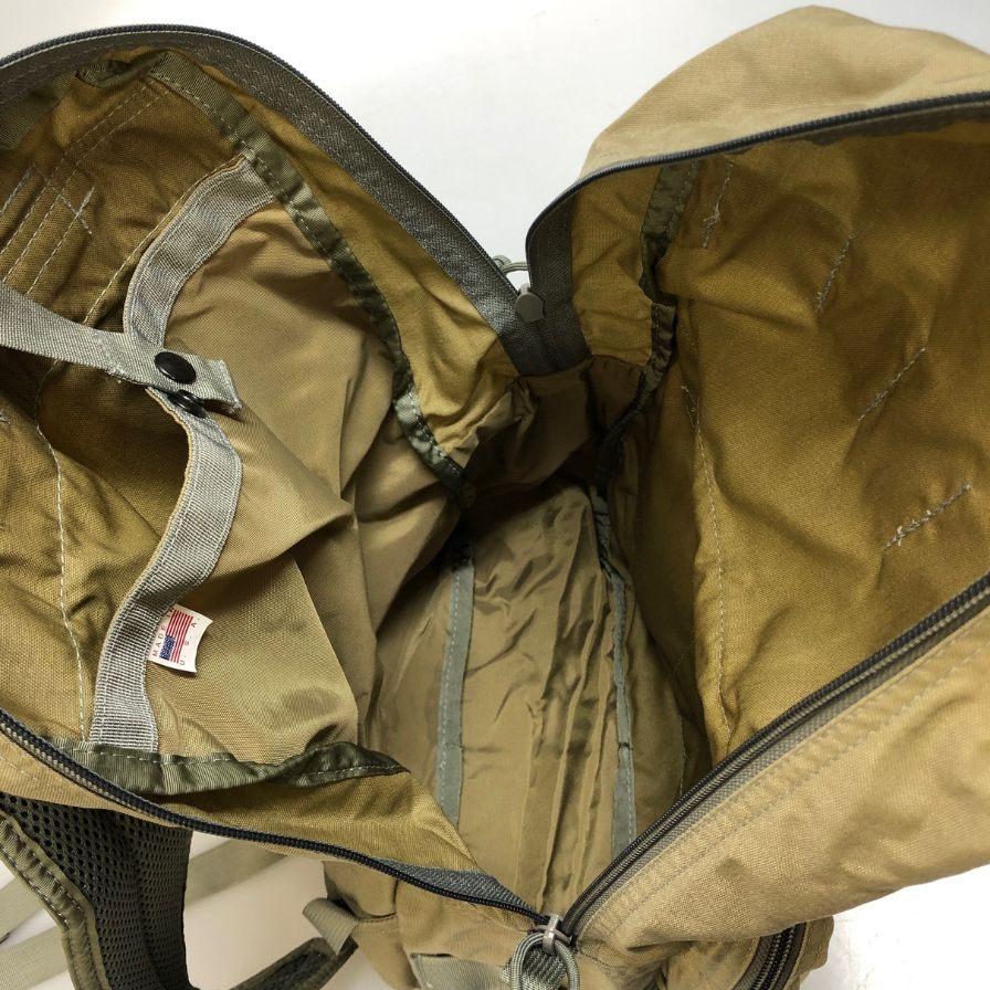 ブリーフィング マーガレットハウエル別注 バックパック コーデュラナイロン カーキ メンズ BRIEFING×MHL.【AFE4】