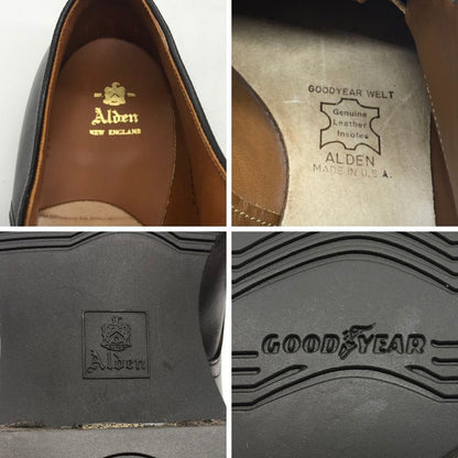オールデン レザーシューズ 54673 オースティンベンズカーフ ブラウン サイズ10.5 ブラウン Alden ビジネスシューズ 約28.5cm【LA】【中古】