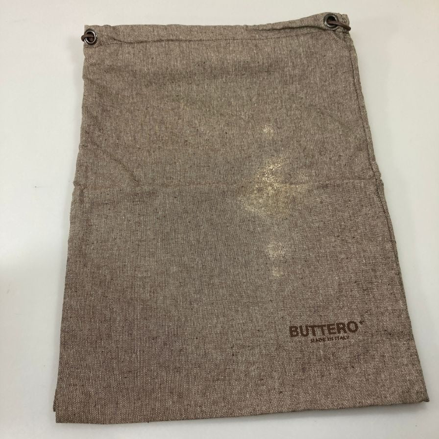ブッテロ サイドジップブーツ レースアップ B2904 カーフ ブラック サイズ42 BUTTERO 約26.5cm【AFD8】