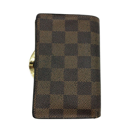 ルイヴィトン コンパクトウォレット モノグラム ポルトモネビエヴィエノワ N61664 財布 レザー ブラウン LOUIS VUITTON【AFI19】