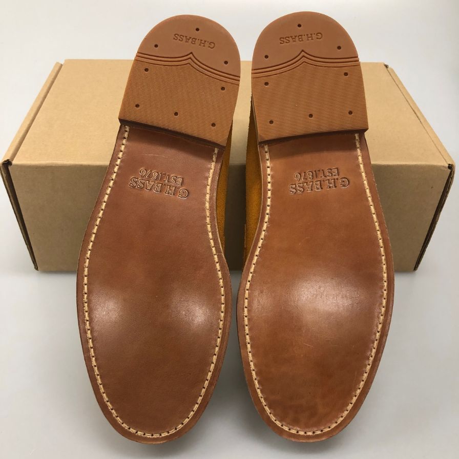 ジーエイチバス レザーシューズ タッセルローファー ブラウン メンズ サイズ US9 G.H.Bass&Co. ローファー 約27.0cm【LA】【中古】