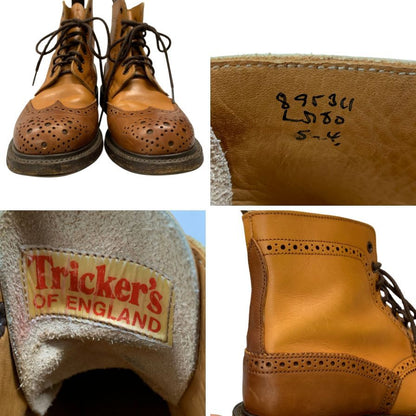 トリッカーズ カントリーブーツ モールトン L5180 ブラウン レディース サイズ5 Tricker's 約24.0cm【AFD4】