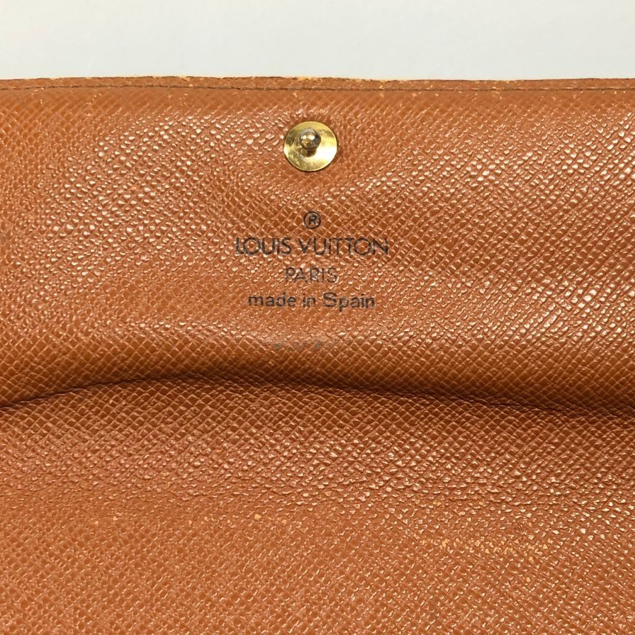 ルイヴィトン モノグラム ポルトフォイユ サラ M61734  二つ折り 長財布 LOUIS VUITTON【AFI5】