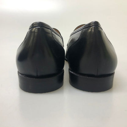 イブサンローラン レザーシューズ ローファー スリッポン マドラス社製 メンズ サイズ27cmEEE ブラック YVES SAINT LAURENT 約27.0cm【AFD6】