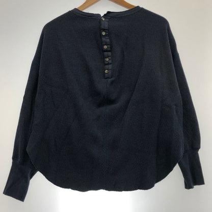美品◆アメリカーナ サーマルプルオーバー レディース サイズF ブルー AMERICANA 【AFB41】