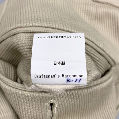 ヒッチマン トラウザーズ クラブ スラックス コットン メンズ ベージュ ワンサイズ Hitchman Trousers Club 【AFB32】