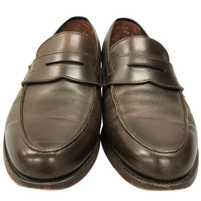 クロケット&ジョーンズ ペニーローファー リッチモンド カーフ ブラウン UK7.5F CROCKETT&JONES ビジネスシューズ 約26.0cm【LA】【中古】
