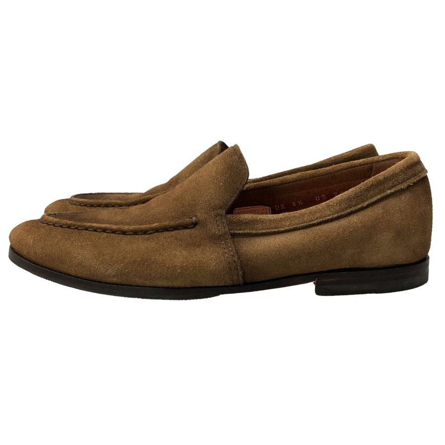 サントーニ ローファー 18000 スエード  ブラウン サイズUK6.5 メンズ SANTONI 約25.0cm【AFC40】
