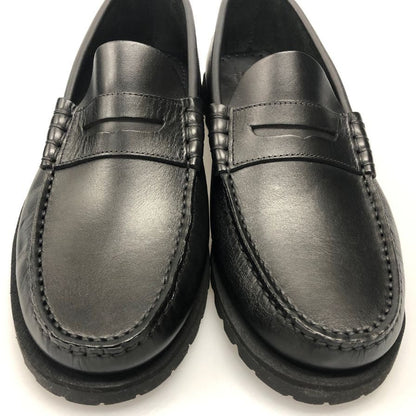 パラブーツ ローファー 0223 カーフ メンズ ブラック サイズ6ハーフ Paraboot ローファー 約25.0cm【LA】【中古】