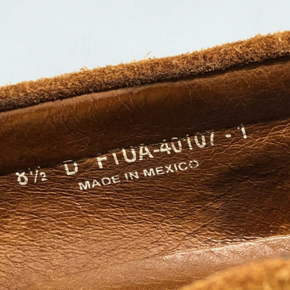 ユナイテッドアローズ デッキシューズ モカシン スエード ブラウン メンズ サイズ8.5 UNITED ARROWS 約26.5cm【AFC53】