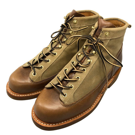 ダナー ブーツ D214209 ビスマルク レザー スエード コンボ ブラウン メンズ サイズ7 DANNER 約25.0cm【AFC29】