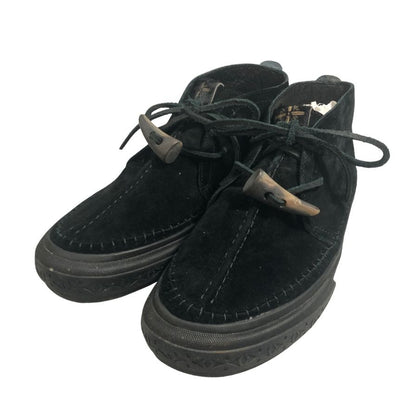 バンズ ボルト タカハヤシ ノマド スエード×ハラコ コンビ チャッカ メンズ サイズUS8.5 ブラック vans vault taka hayashi nomad 約26.5cm【AFD14】