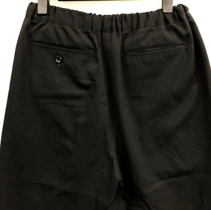 コムデギャルソン レディース クロップドパンツ ウエストゴム RE-P007 AD2019 日本製 サイズXS ブラック COMME des GARCONS 【AFB44】