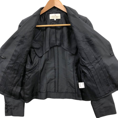 美品◆トラサルディ ナイロンジャケット レディース サイズ 40 ブラック  TRUSSARDI 【AFB13】