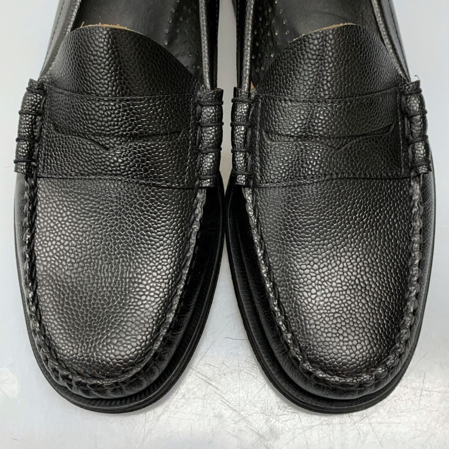 ジーエイチバス ローファー ウィージャンズ ラーソン シボレザー  サイズ9.5 メンズ ブラック G.H.Bass&Co. WEEJUNS LARSON ローファー 約28.0cm【LA】【中古】