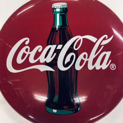 コカ・コーラ ホーロー看板 羽付 レトロ ヴィンテージ  coca-cola【AFI28】【中古】