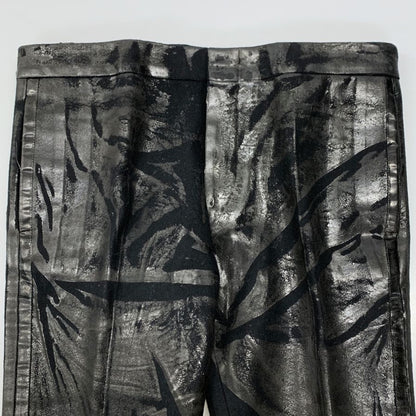 ディオール オム スラックス ラスター期 コーティング ウール メンズ サイズ46 DIOR HOMME 【AFB41】