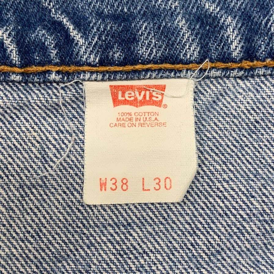 リーバイス デニムパンツ 517 ボタン裏575 サイズW38L30 オレンジタブ メンズ ブルー系 Levi's 【AFB42】