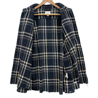 中古◆クライミー  チェック ネルシャツ メンズ サイズXL ネイビー THE CRIMIE 【AFB15】