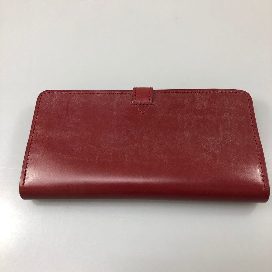 グレンロイヤル 長財布 ラウンドジップ ブライドルレザー レッド GLENROYAL【AFI1】