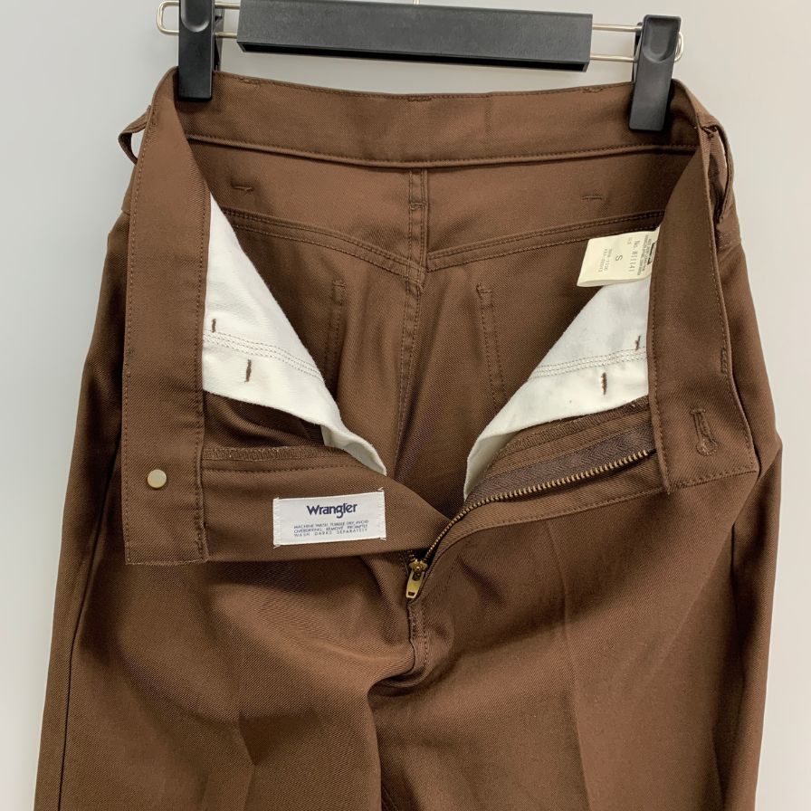 ラングラー パンツ センタープレス ブラウン メンズ サイズS Wrangler 【AFB45】
