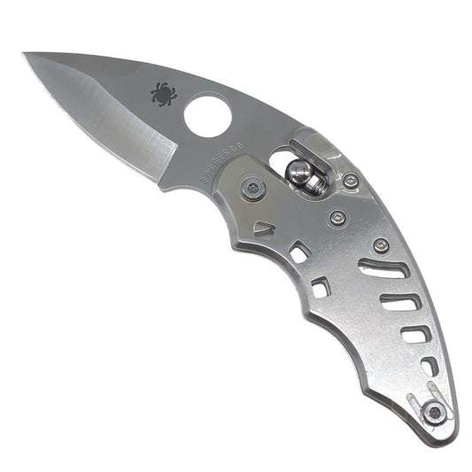 スパイダルコ フォールディングナイフ VG-10 シルバー Spyderco【AFI15】【中古】