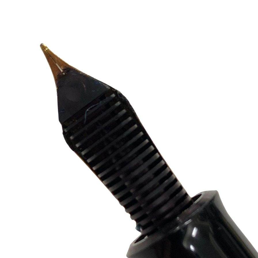 ペリカン 万年筆 クラシック ブラック×ゴールド EF PELIKAN【AFI5】