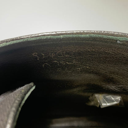 トリッカーズ×マーガレットハウエル チャッカブーツ キャンバス クレープソール ブラック サイズUK8.5 Tricker`s 約27.0cm【AFD15】
