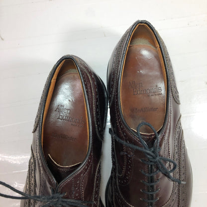 アレンエドモンズ レザーシューズ ウイングチップ メダリオン メンズ サイズ不明 ブラウン Allen Edmonds 約不明cm【AFC8】