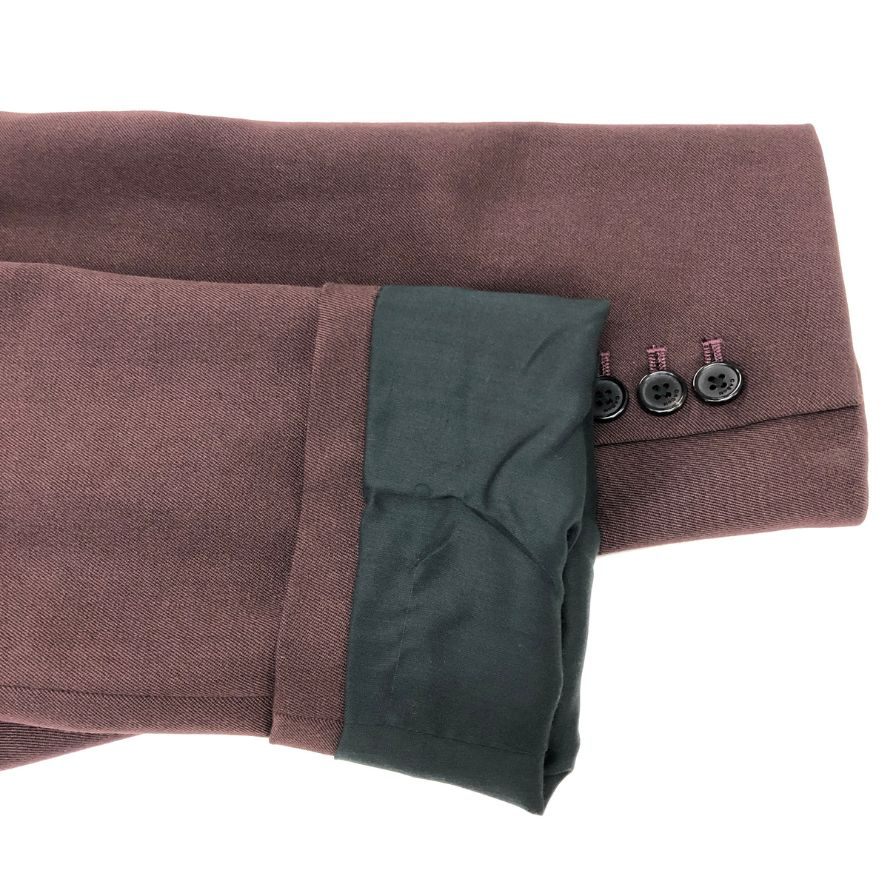 キャバン セットアップ ダブルブレスト ウールギャバ ブラウン サイズM CABAN【AFA10】