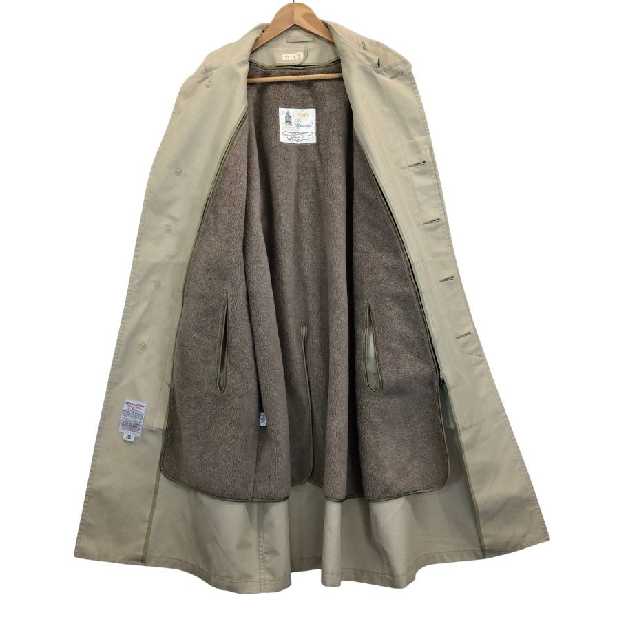 美品◆ロンドンフォグ 70S バルカラーコート ベージュ メンズ サイズ38 LONDON FOG 【AFA8】
