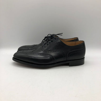 アルフレッド サージェント レザーシューズ ウィングチップ ブラック メンズ サイズ7 Alfred Sargent 約25.5cm【AFD8】