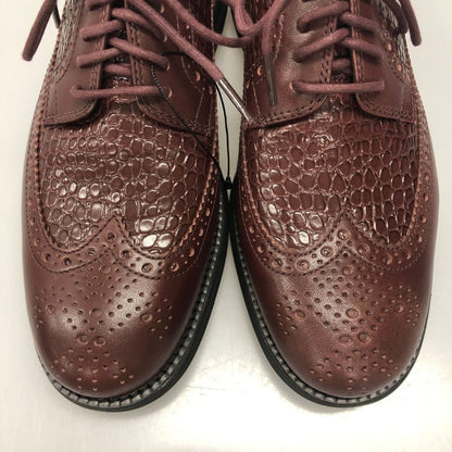 コールハーン レザーシューズ レザーシューズ オリジナルグランド ロングウィングオックスフォード ザイズ7 ブラウン メンズ COLE HAAN 約25.5cm【AFC9】