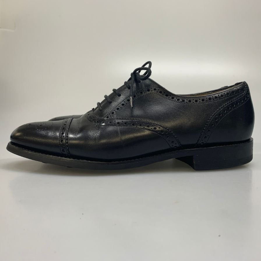 ロイドフットウェア レースアップシューズ ストレートチップ カーフレザー 2827ER01 メンズ ブラック サイズ8 Lloyd Footwear ビジネスシューズ 約26.5cm【LA】【中古】
