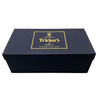 トリッカーズ レザーシューズ カントリー ウイングチップ バートン M5633 メンズ サイズ9.5 ブラウン Tricker’s BOURTON ビジネスシューズ 約28.0cm【LA】【中古】