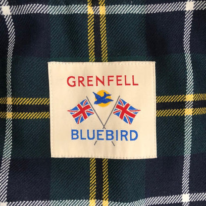 極美品◆グレンフェル ブルーバード バイカージャケット サイズ38 メンズ 玉虫色 GRENFELL 【AFA3】