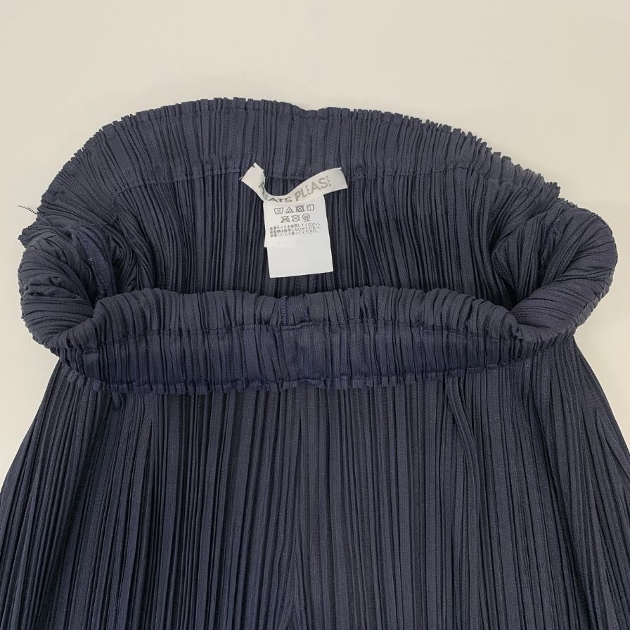 プリーツプリーズ パンツ PP53JF114 ポリエステル ダークグレイ レディース  サイズ4 PLEATS PLEASE ISSEY MIYAKE 【AFB1】