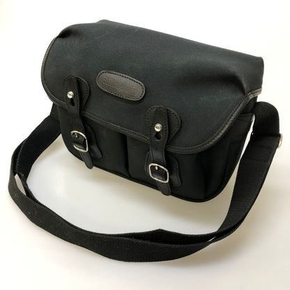 ビリンガム カメラバッグ ハドレースモール キャンバス×レザー ブラック Billingham【AFE3】【中古】