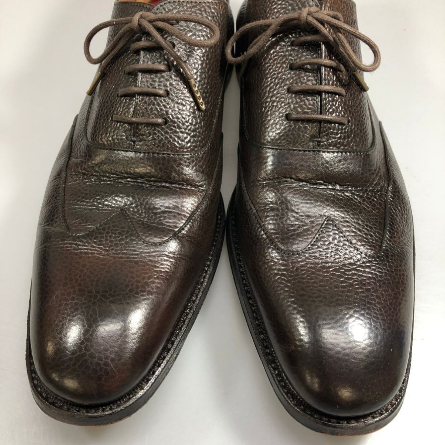 グレンソン 5030 203 01301 ウィングチップ メンズ ダークブラウン サイズ 8  GRENSON 約26.0cm【AFC47】