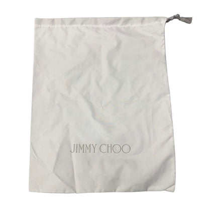 ジミーチュウ スニーカー ハイカット 型押し イタリア製 レディース ブラック サイズ39 JIMMY CHOO 約24.5cm【AFD9-2】