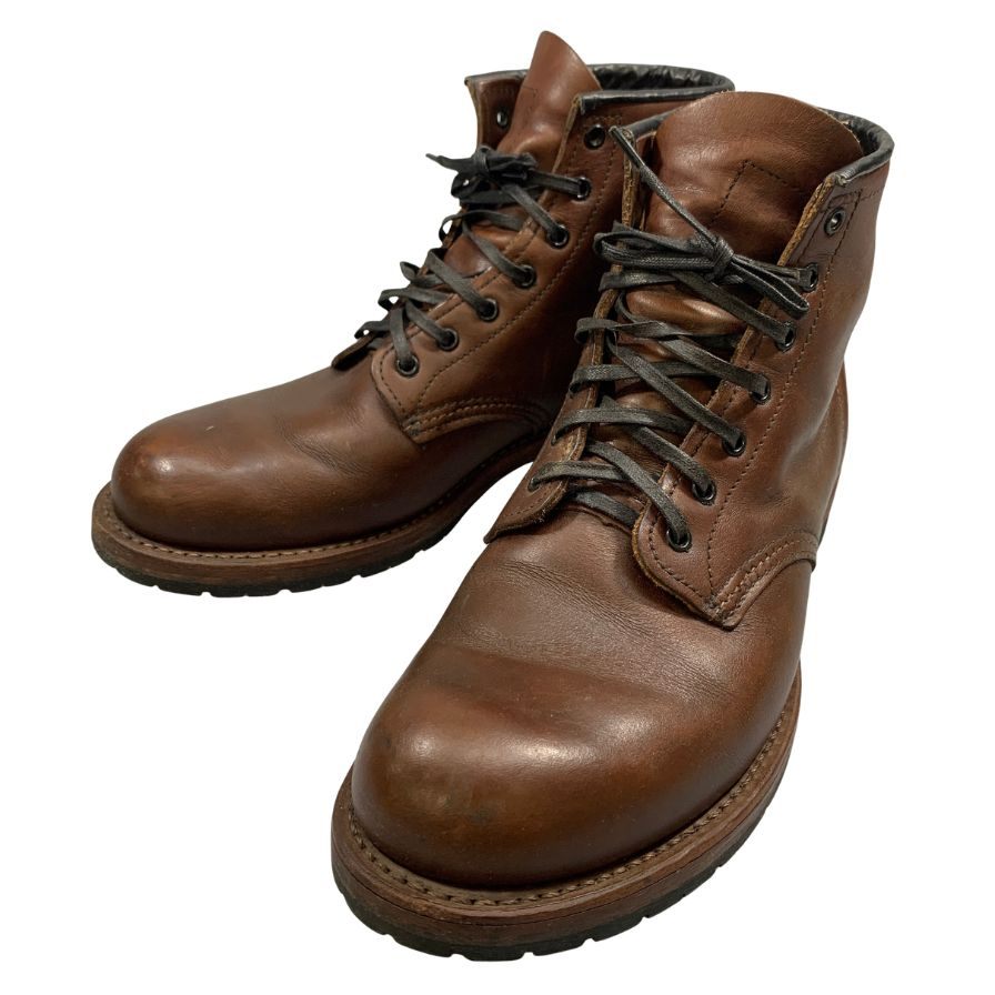 レッドウィング ベックマン ブーツ 9016 ブラウン 27.5cm RED WING 約27.5cm【AFC44-2】