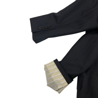 ヴィターレ・バルベリス・カノニコ スーツセットアップ ウール ネイビー メンズ46 VITALE BARBERIS CANONICO【AFF24】