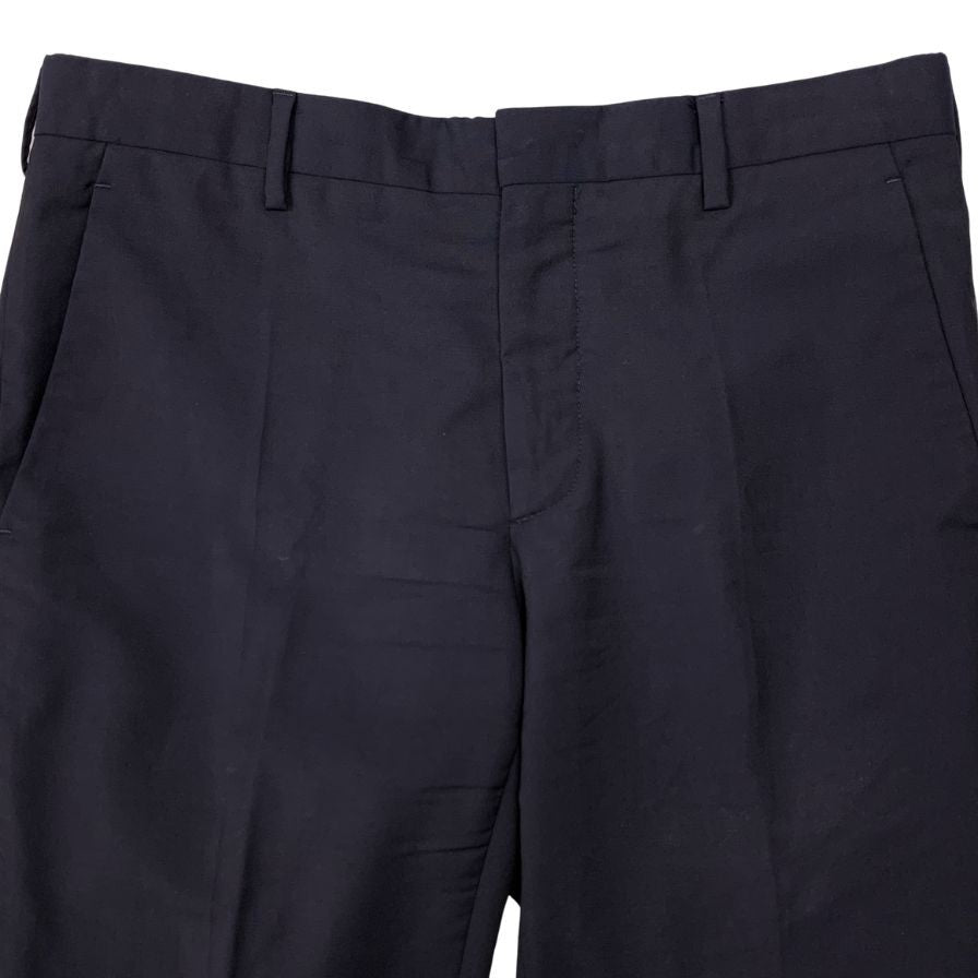 PRADA ネイビー スラックス Navy Techno stretch pants | PRADA