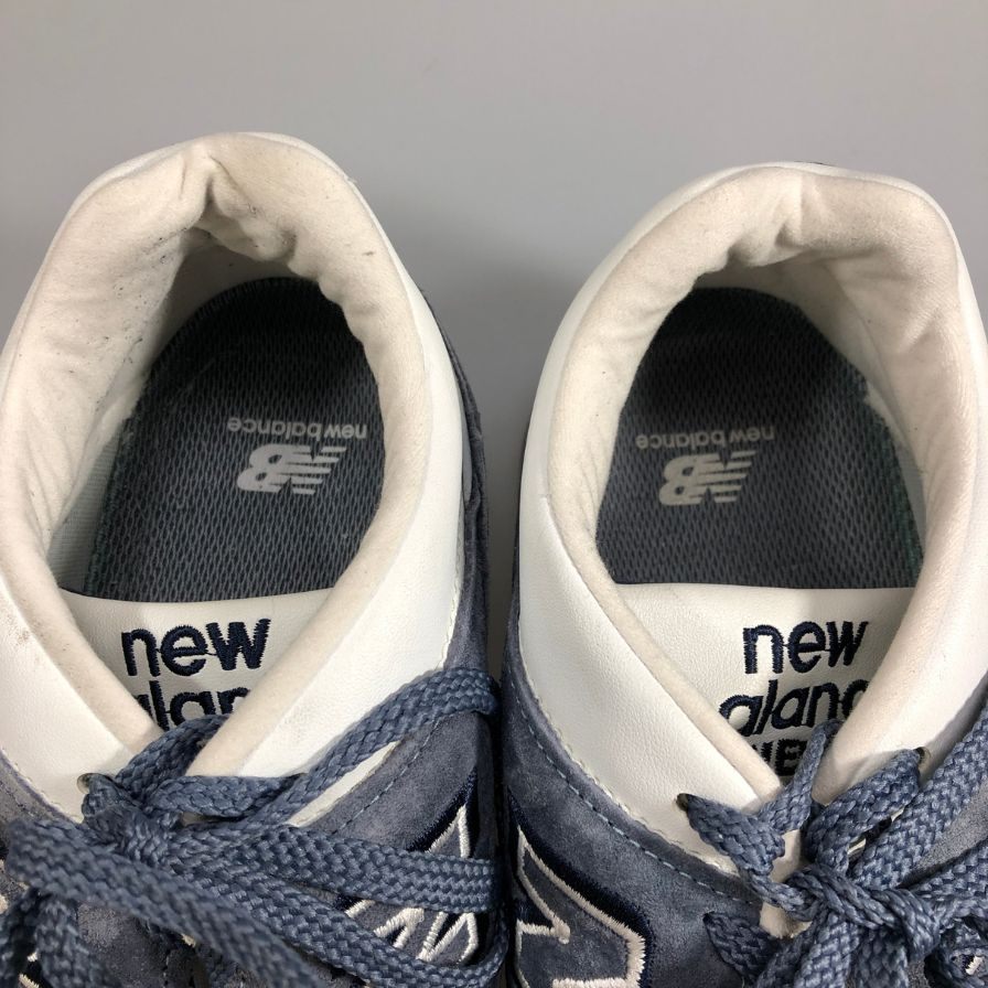 ニューバランス スニーカー M1500BN ローカット グレー×ネイビー メンズ サイズUS9 NEW BALANCE 約27.0cm【AFC5】
